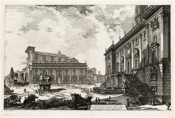 GIOVANNI B. PIRANESI Veduta della Piazza del Campidoglio.